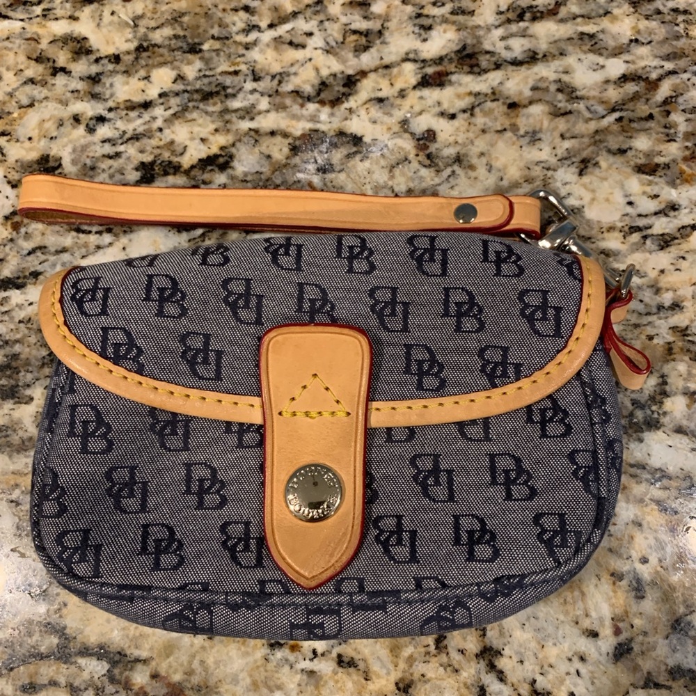 Dooney and Bourke Signature Wristlet